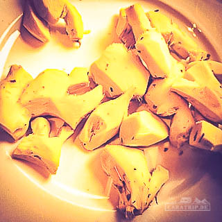 Selber eingelegter Ingwer